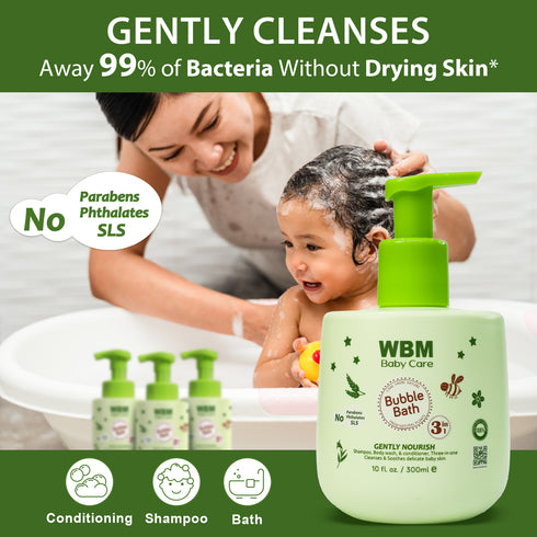 Kids Bubble Bath - 10 fl oz | WBM BABY CARE